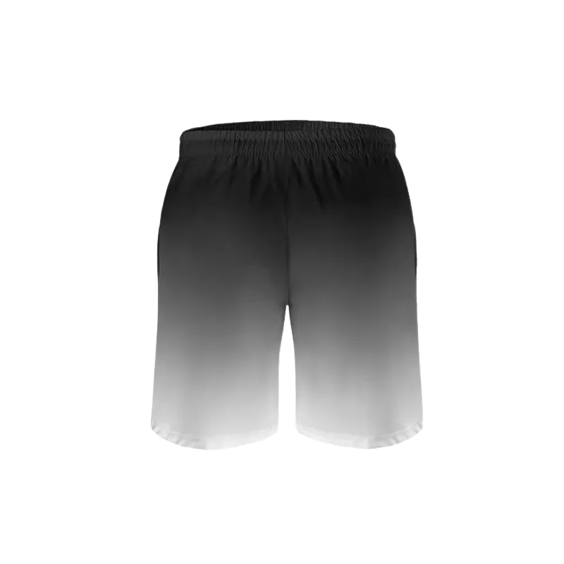 Sporty Retro Polyester Casual Shorts-9
