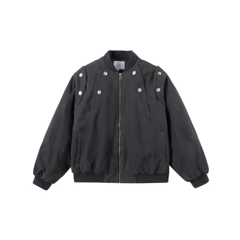 Fashion Motorcycle Wind fried Street Retro Washing Water Creative Ins Motorcycle Jacket