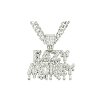 Creative Splicing Letter Pendant Necklace