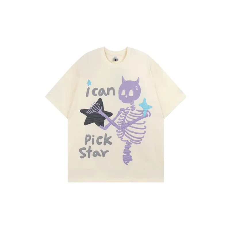 Street Skull T Shirt-0
