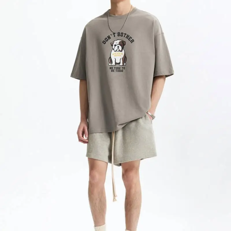 Street Loose 100% Cotton T Shirt-7