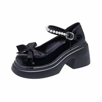 Elegant Pearls Mary Jane Shoes