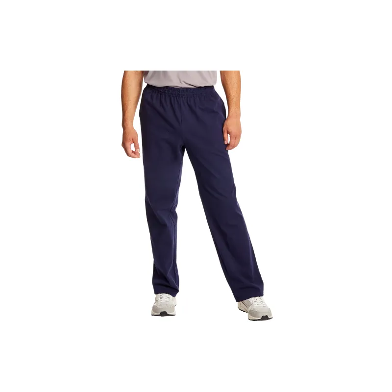 Sporty Plain Cotton Casual Pants Unisex-2