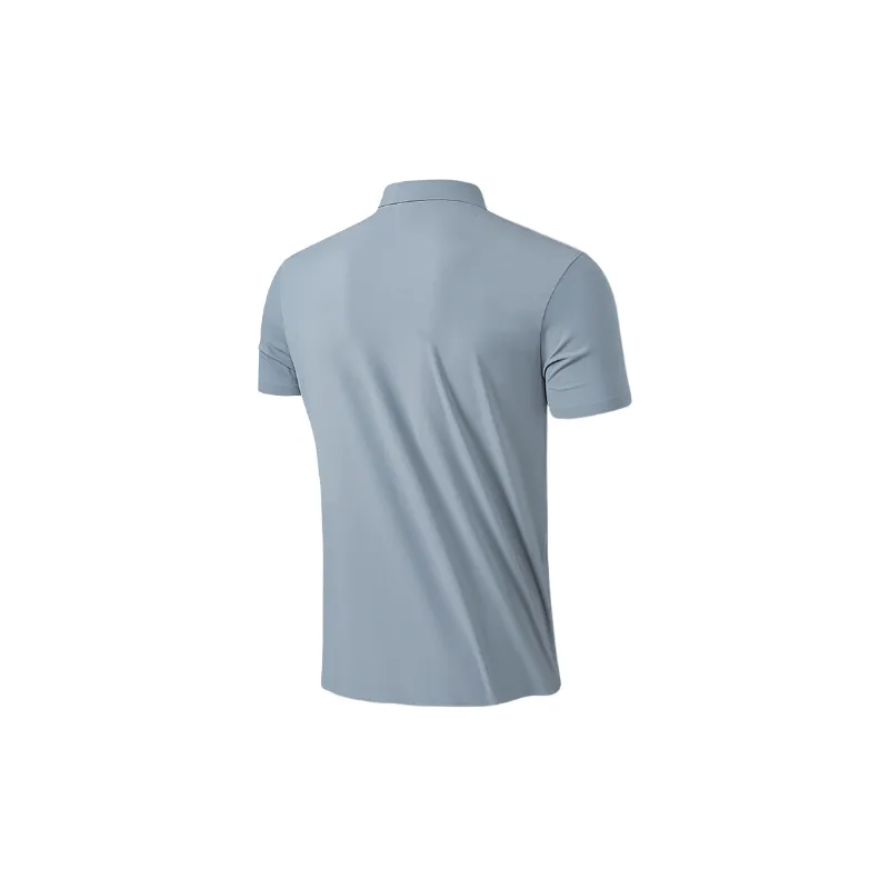 Loose Breathable Blended Synthetic Fabrics Polo Unisex-8