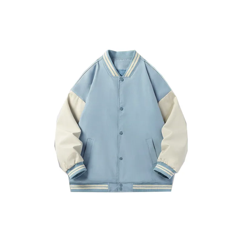 Fashionable Handsome Casual Color Matching Jacket-4