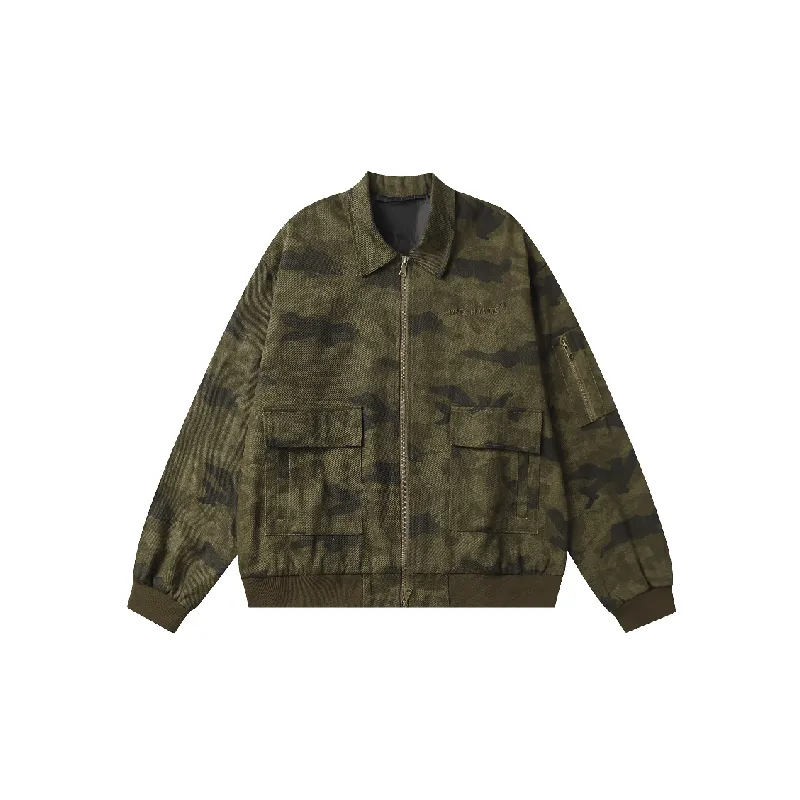 Retro Loose Camo Jacket-0