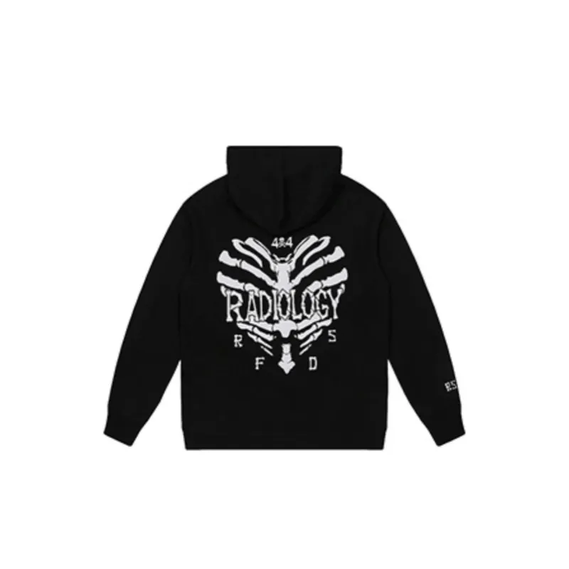Foam Printed Heavy Hooded Jacket-4