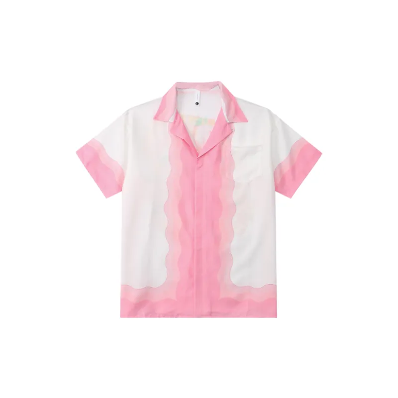 Casual Retro Printed Cardigan Shirt-0