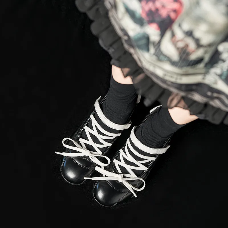 Fashionable Sporty Mary Jane Shoes-4