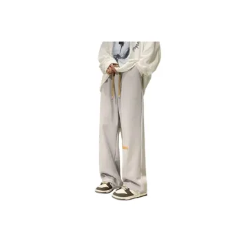 Fleece lined Thickened Loose Sports Fashion Brand Casual Pants
