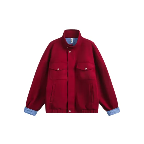 Street Loose Woolen Fabric Jacket