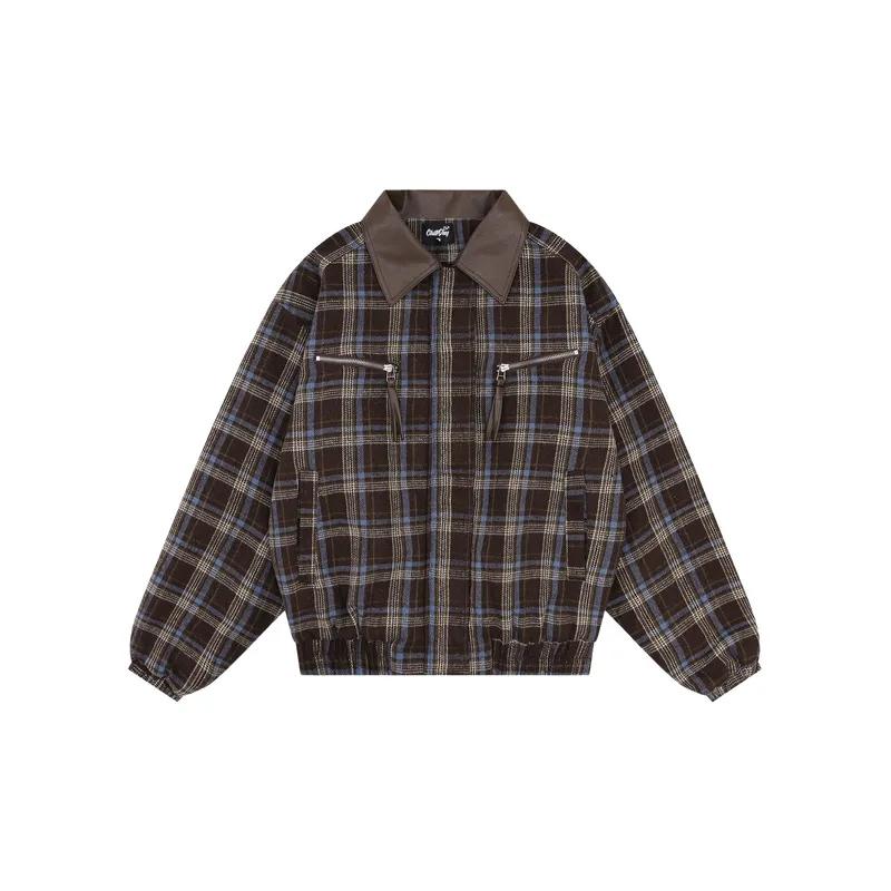 Loose Casual Quilted Jacket-0