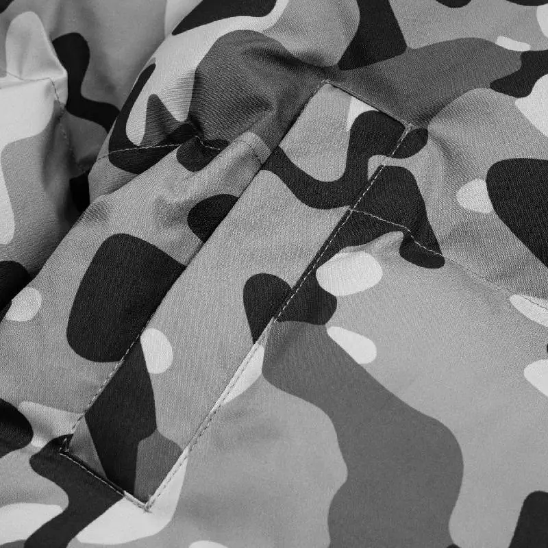 Street Camo Blended Synthetic Fabrics Quilted Jacket-3