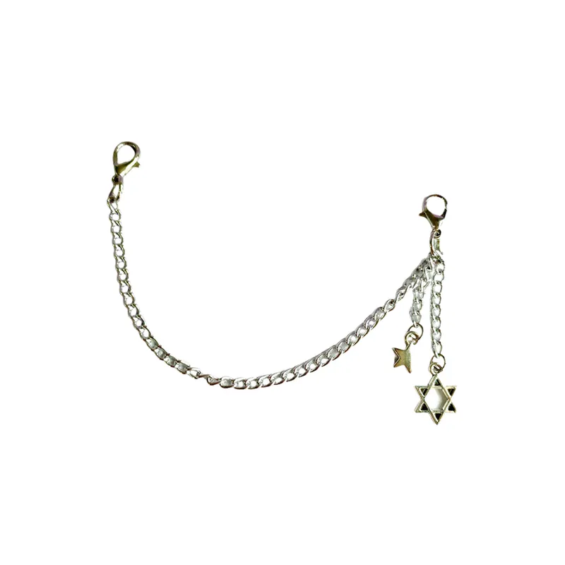 Simple Punk Detachable Shoe Chain-0