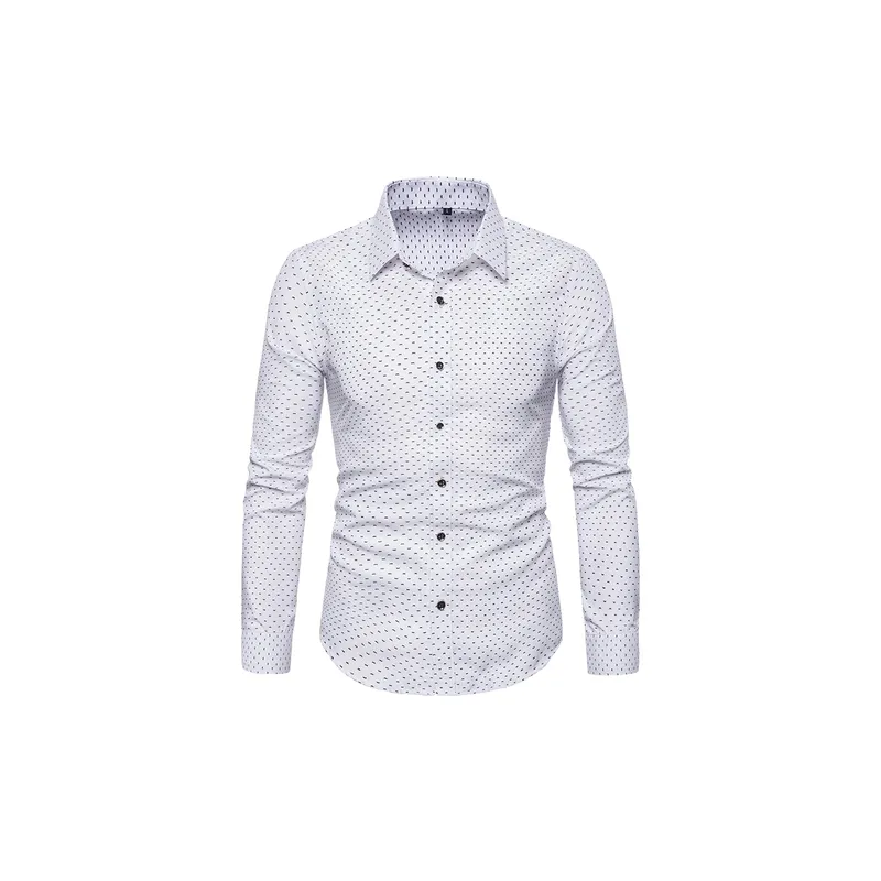 Simple Business Cotton Shirt-5