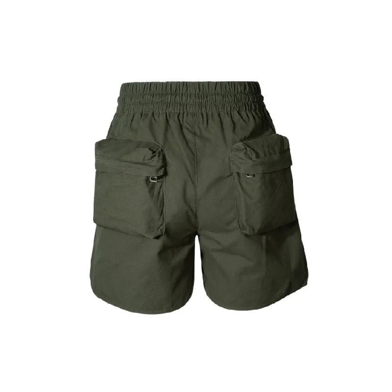 Hip Hop Style Drawstring Shorts-3