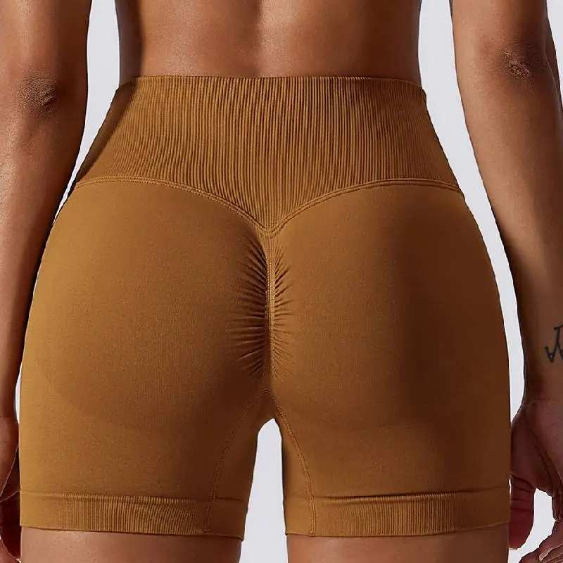 Fashionable Casual Cotton Blended Fabric Sports Shorts Women-5