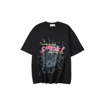Tide Hip hop Singer Letter Printing Short sleeved T shirt