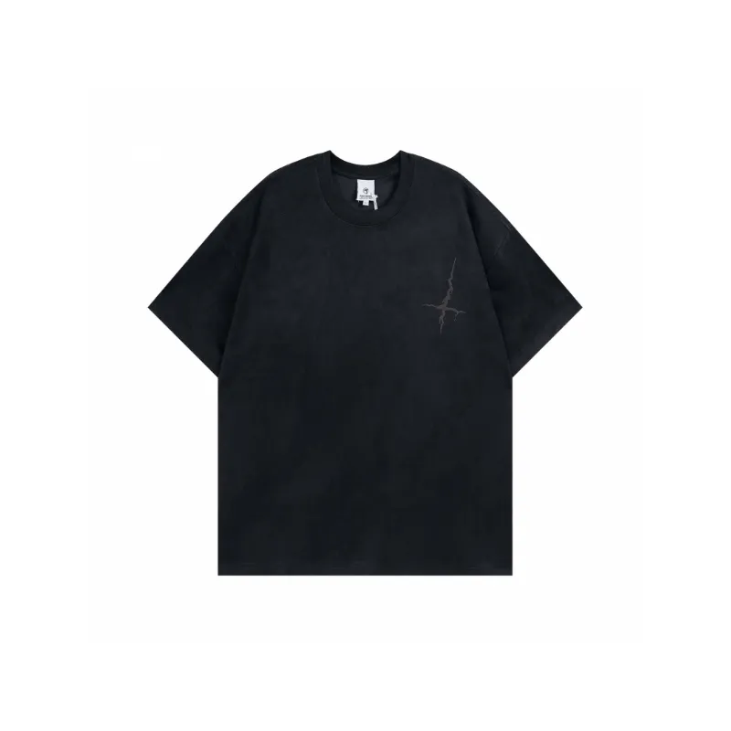 Street Trendy Blended Synthetic Fabrics T Shirt Unisex-4
