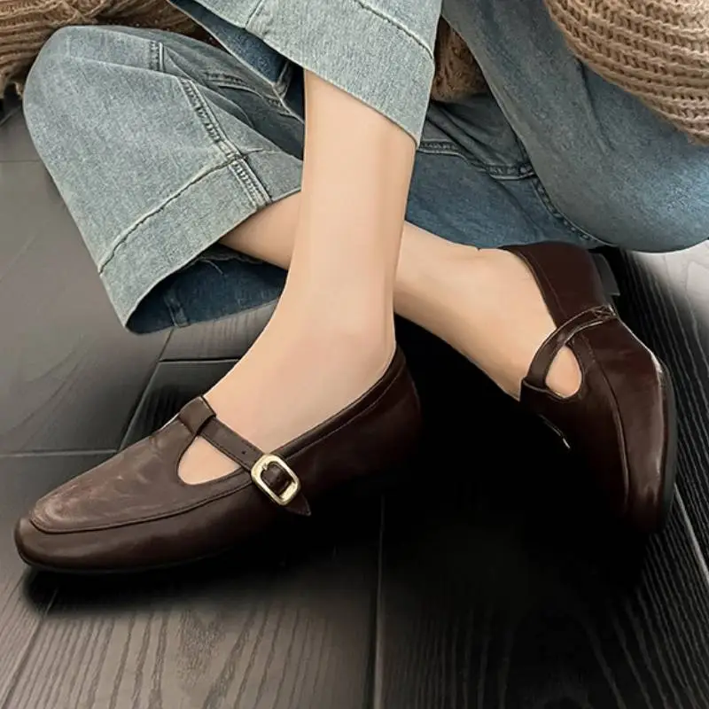 Fashionable Simple Mary Jane Shoes-6