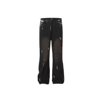Retro Loose Graffiti Jeans