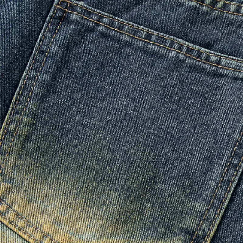 Casual Loose Denim Shorts-4