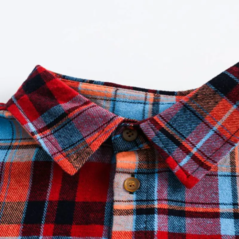 Retro Loose 100% Cotton Shirt Unisex-4