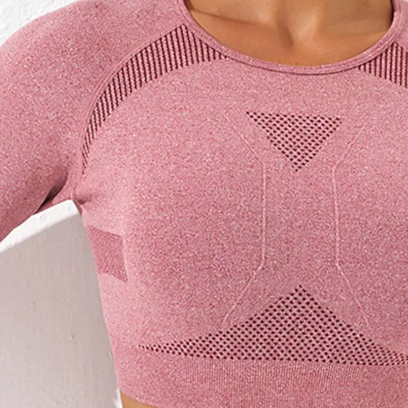 Casual Simple Polyester Fitness Clothing Women-3