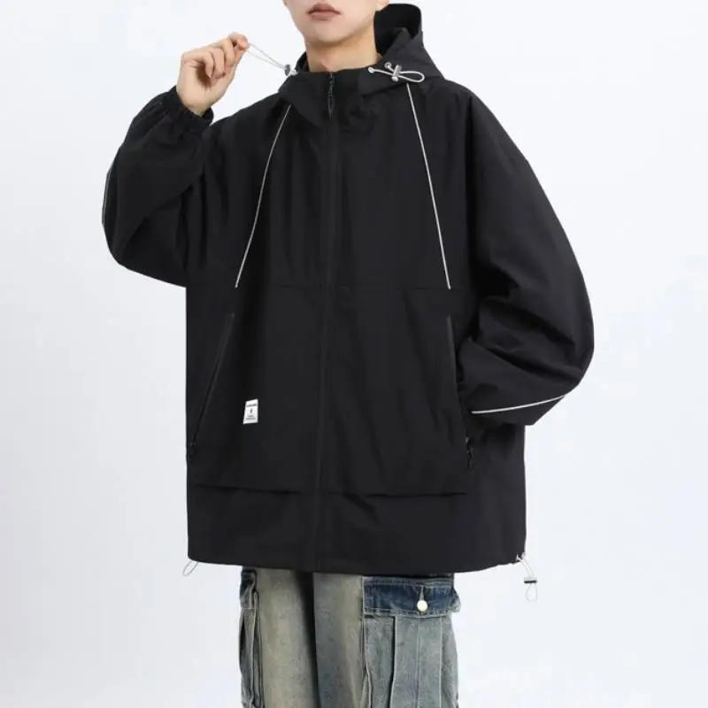 Fashionable Waterproof Polyester Jacket-5