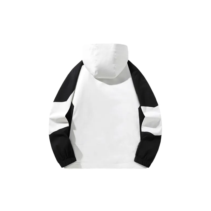 Fashionable Waterproof Loose Blended Synthetic Fabrics Outdoor Jacket-1