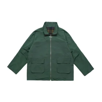 Stand Collar Zipper Coat