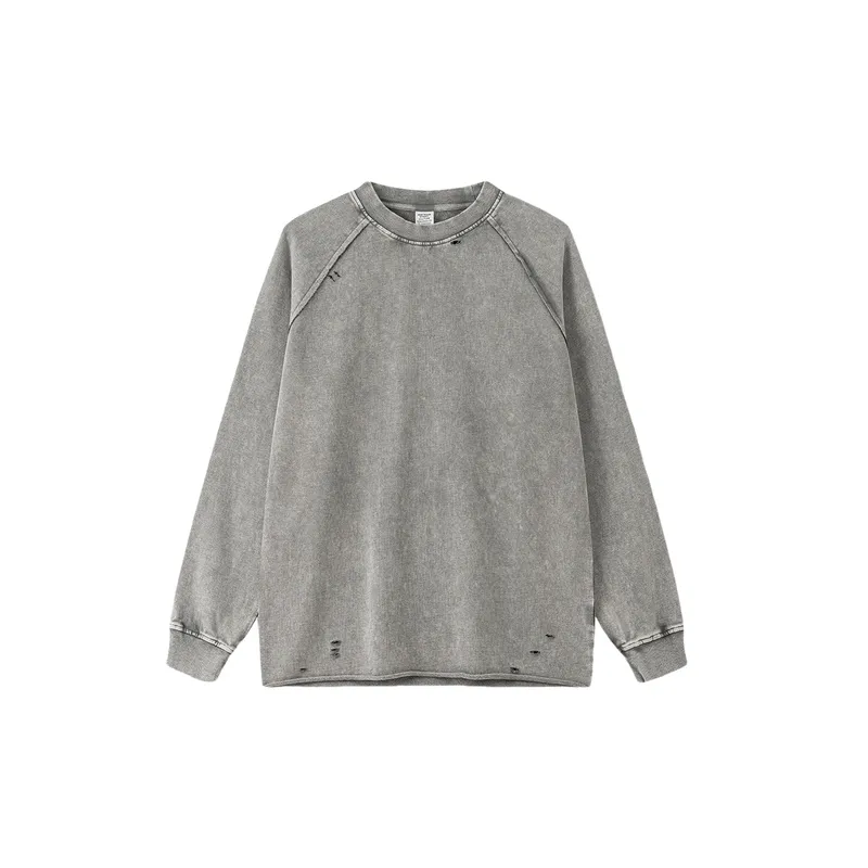 Retro Loose 100% Cotton T Shirt-6