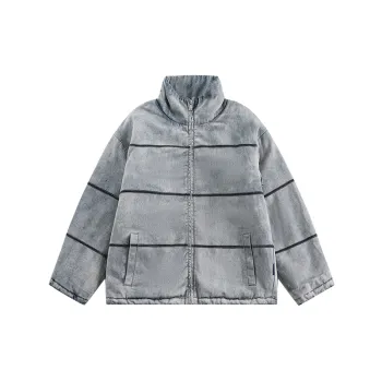 Basics Ombre Polyester Quilted Jacket