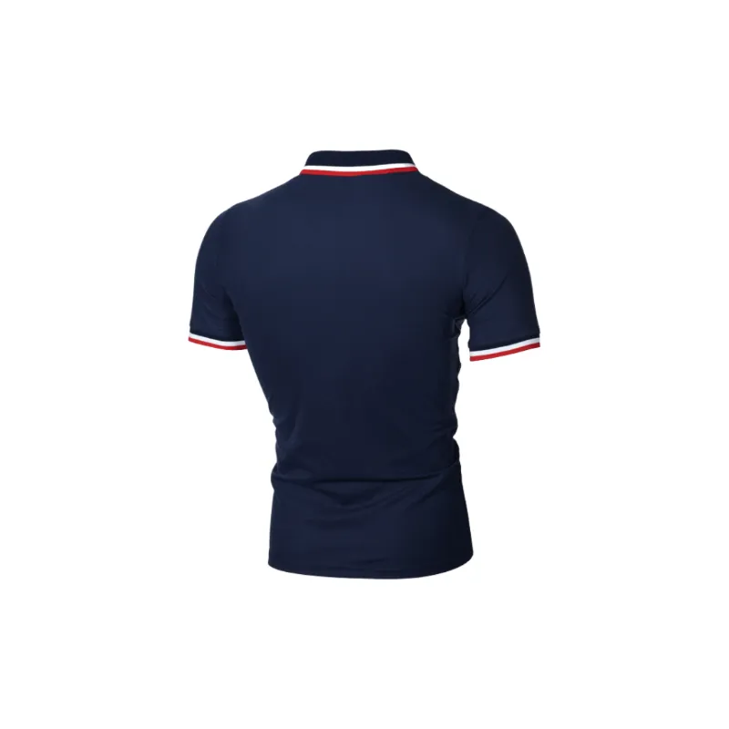 Casual Loose Cotton Blended Fabric Polo-3