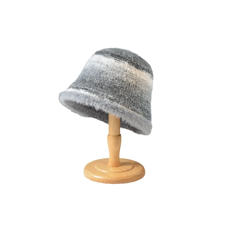 Contrast Color Warming Bucket Hat-6