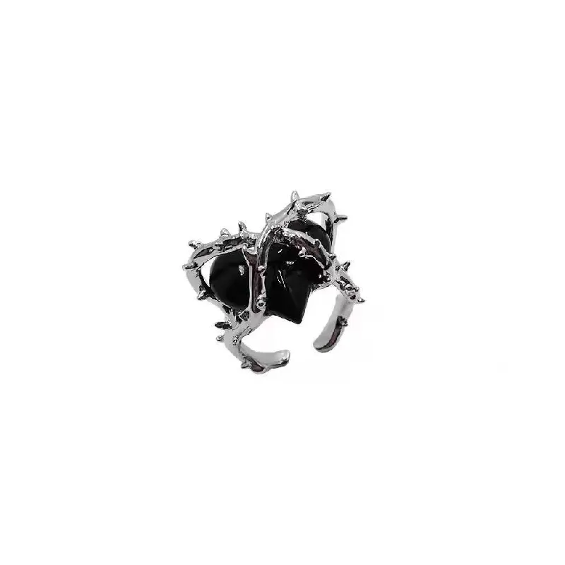 Fashionable Heart Ring-0