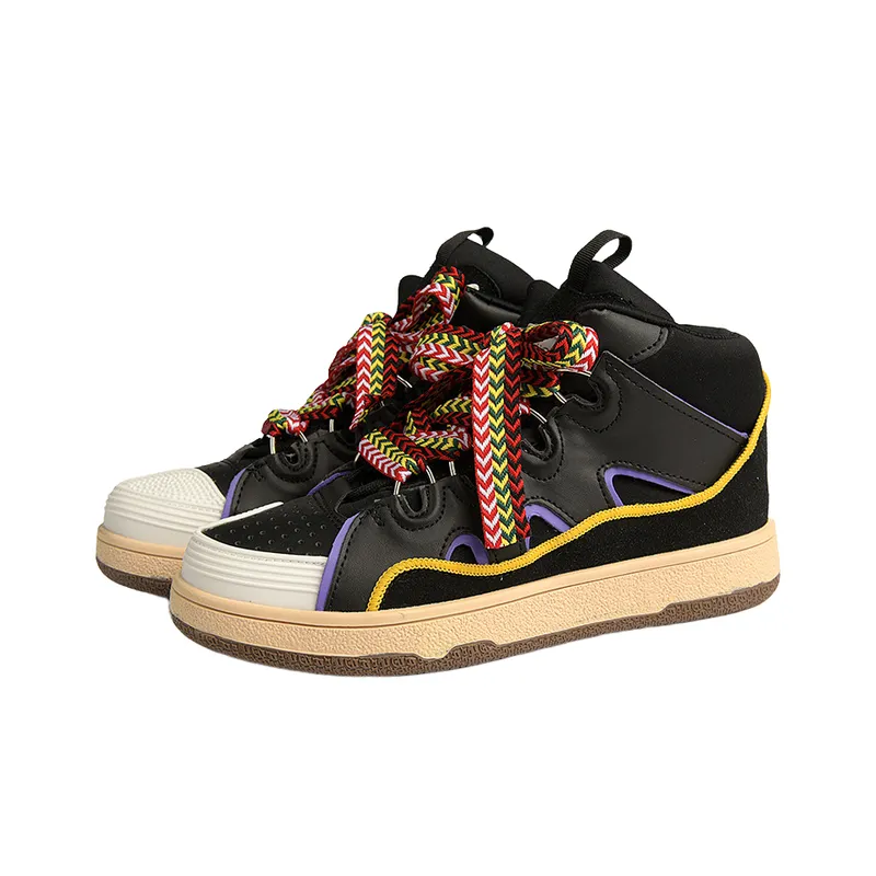 High Top Trendy Casual Board Shoes-3