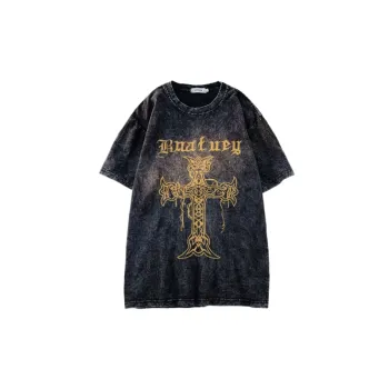Washed Loose 100% Cotton T Shirt