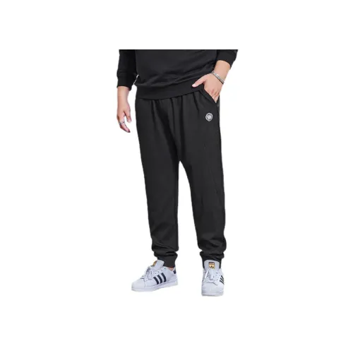 Sporty Plus Size Casual Pants