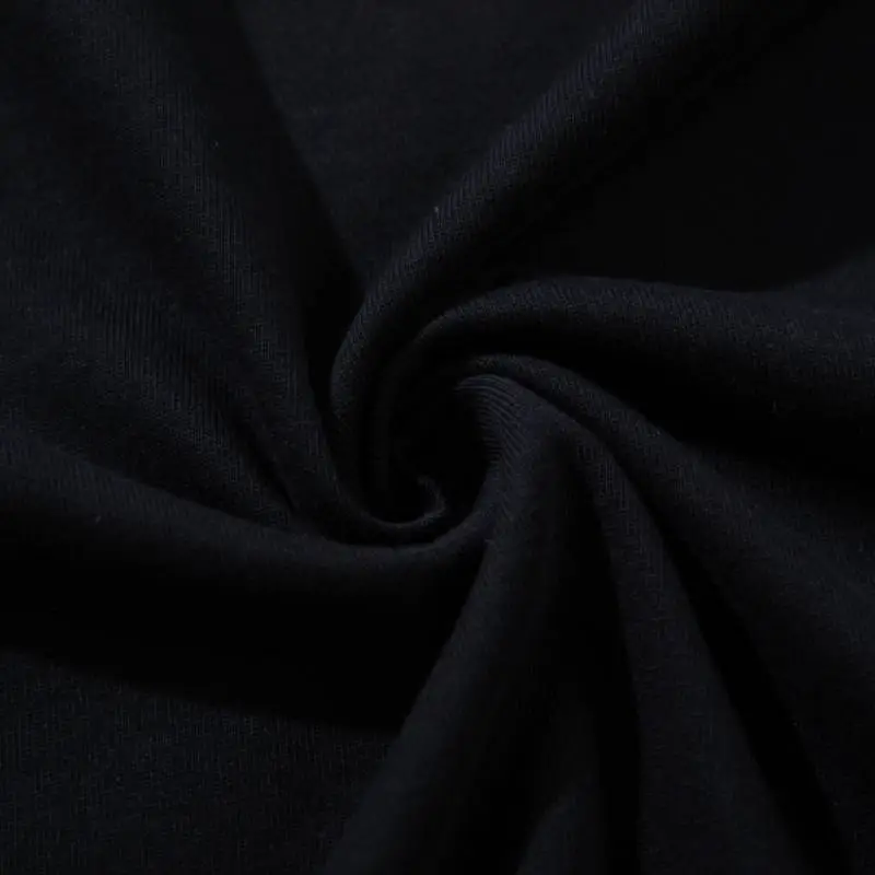 Casual Loose Combed Cotton T-Shirt-4