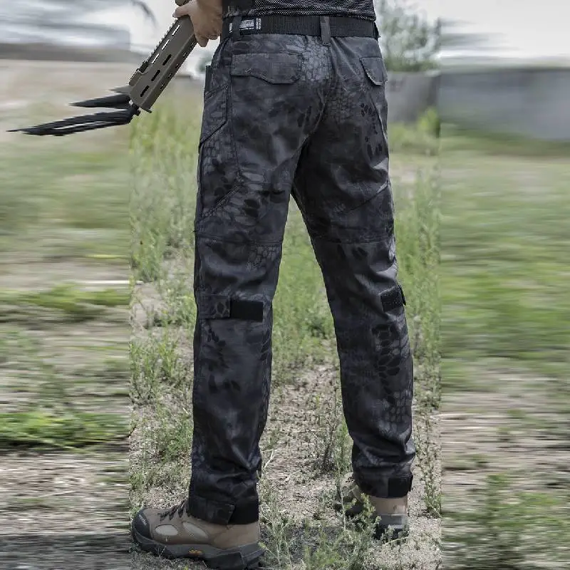 Sporty Waterproof Cargo Pants-4