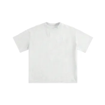 Street Letter Milk Fiber T Shirt