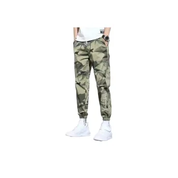 Trendy Quick drying Cropped Camouflage Pants