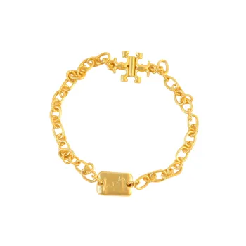 Retro Geometric Copper Bracelet Cubac
