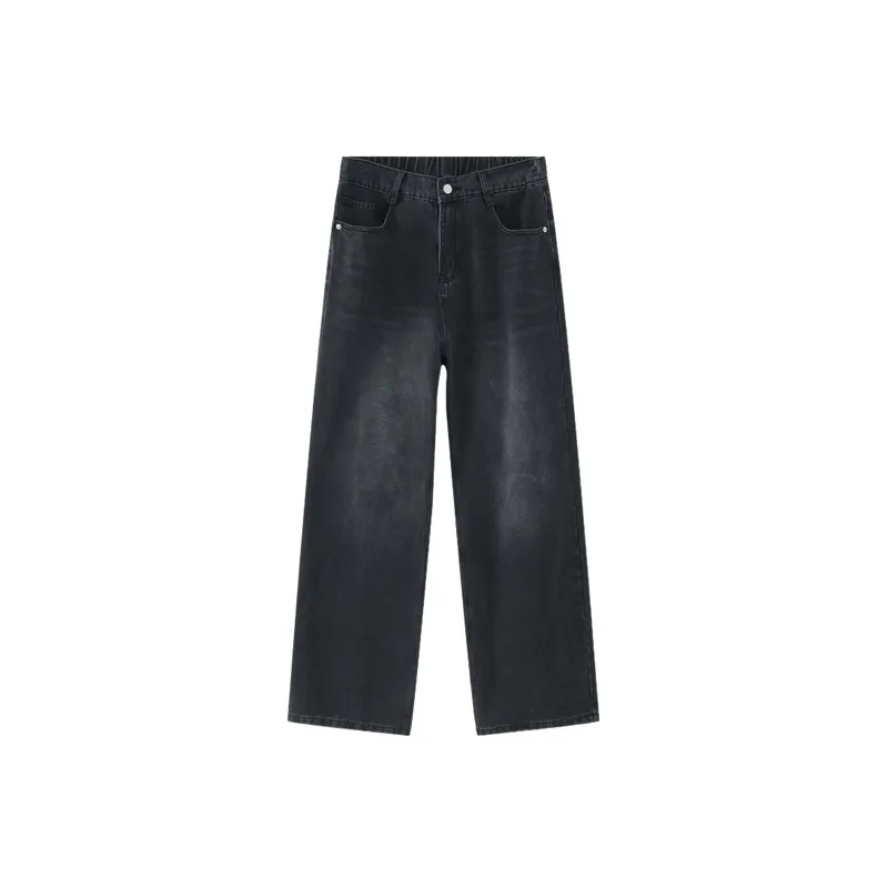 Basics Straight Leg Jeans-4