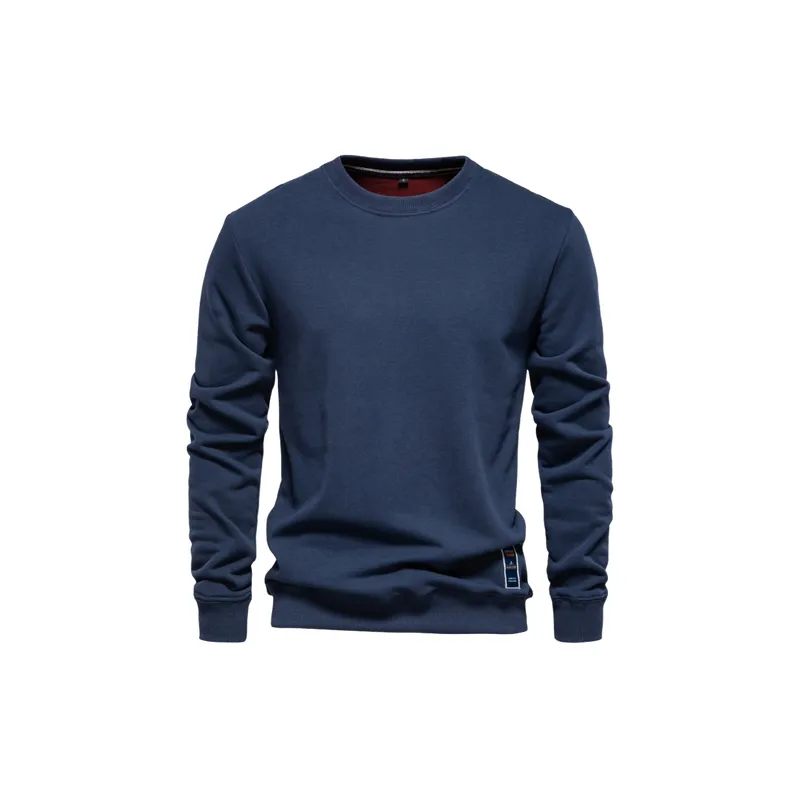 Plain Loose Sweatshirt-14