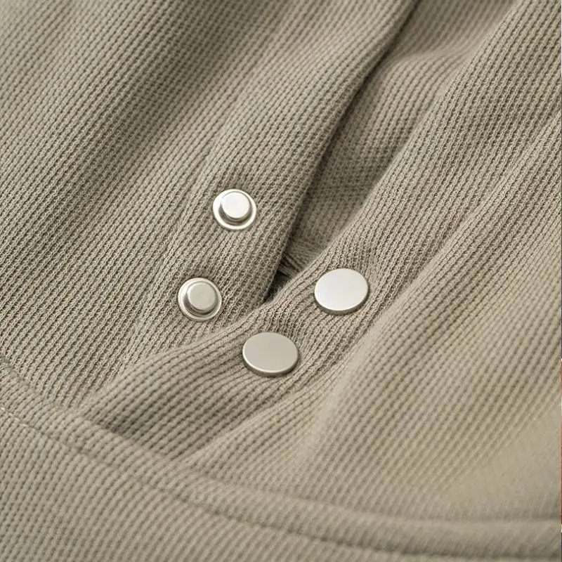 Fashion Loose Polyester Sweatshirt-5