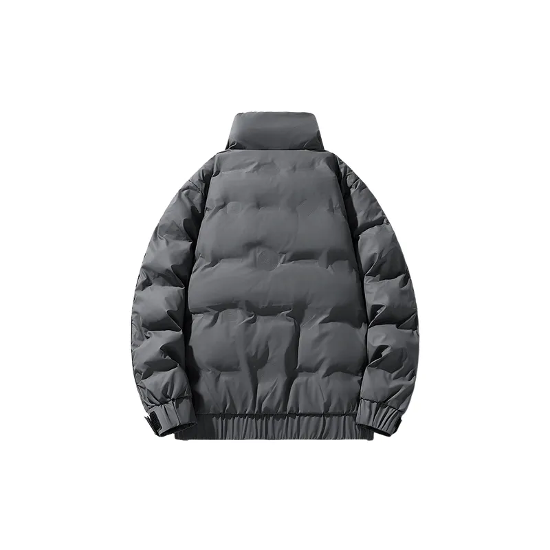 Fashionable Plain Polyester Quilted Jacket-3