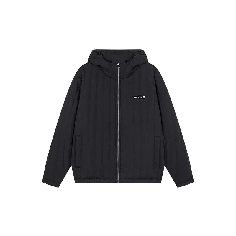 Fashionable Warming Cotton Quilted Jacket-4