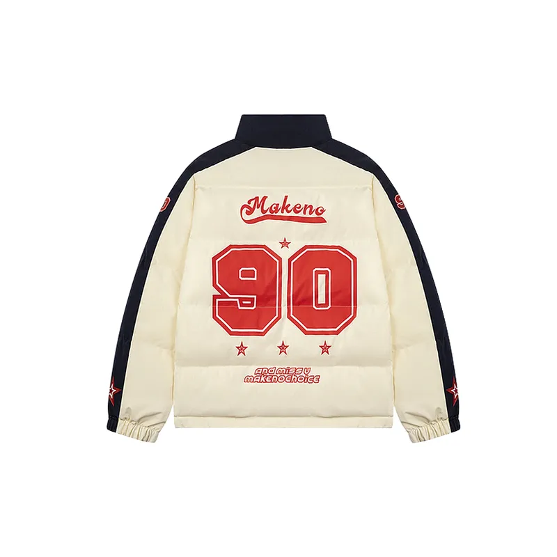 Fashionable Simple Quilted Jacket-4